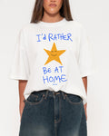 I'd Rather Be At Home Boxy Tee