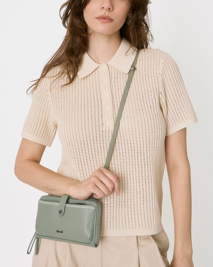 Iris Smartphone Wallet - Leather - Meadow