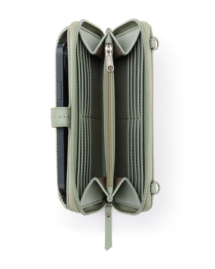Iris Smartphone Wallet - Leather - Meadow