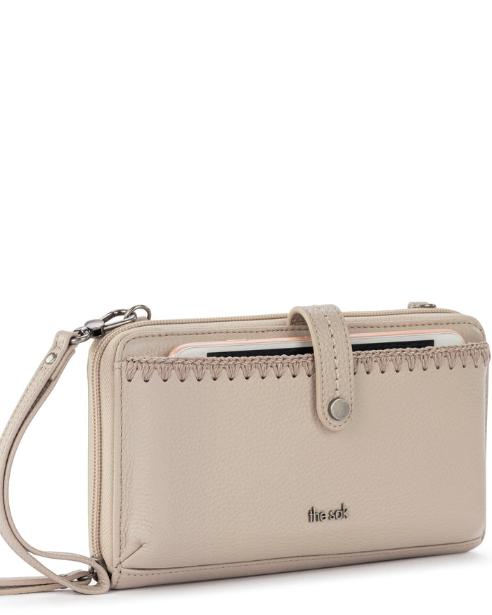 Iris Smartphone Wallet - Leather - Sand