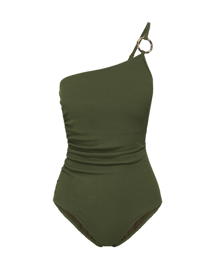 Kara One Piece Olive Texture
