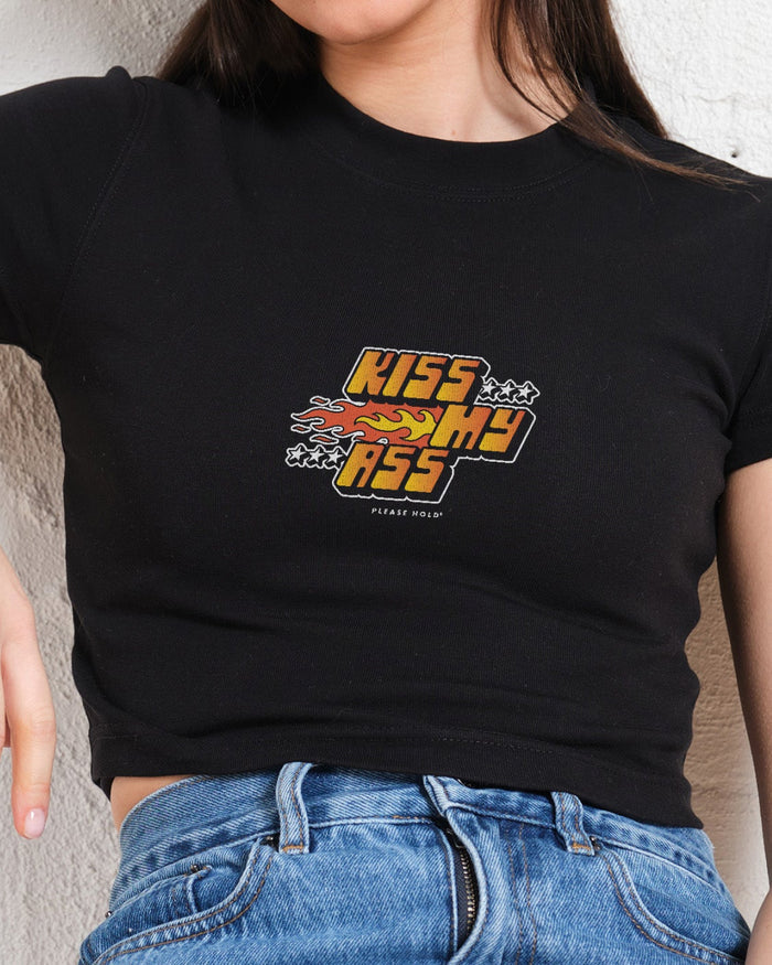 Kiss My Ass Baby Tee Graphic Baby Tee Australia Online