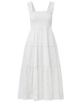 Kristen Dress Fresh White Seaside Eyelet