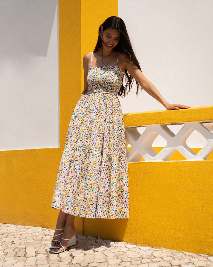 Kristen Dress In Wildflower Fields