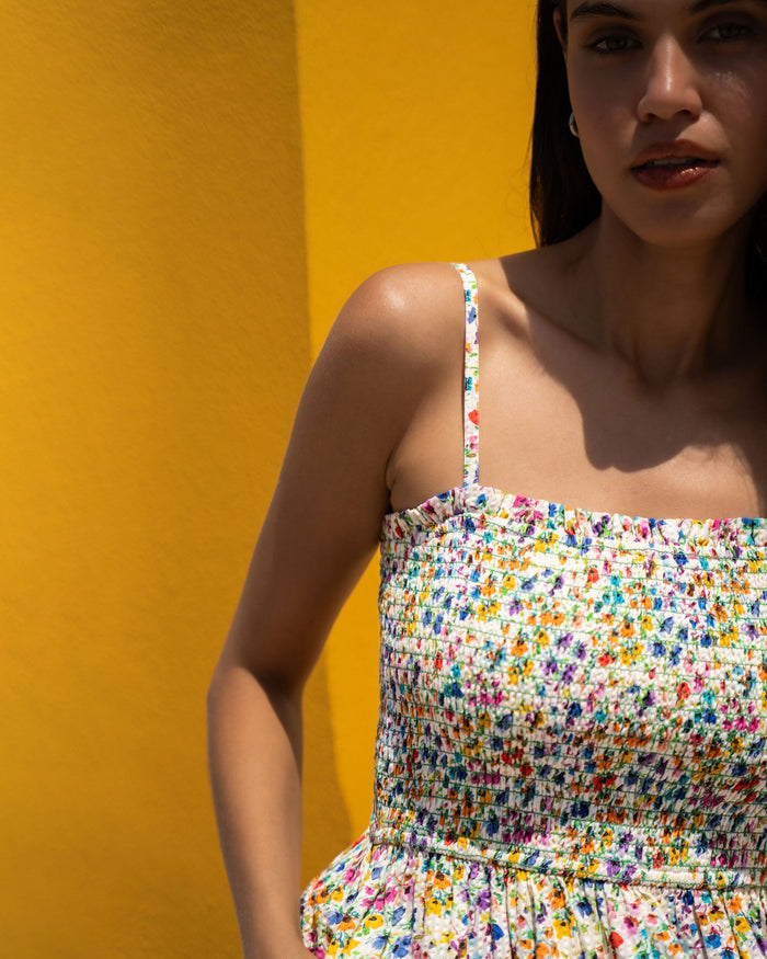 Kristen Dress In Wildflower Fields