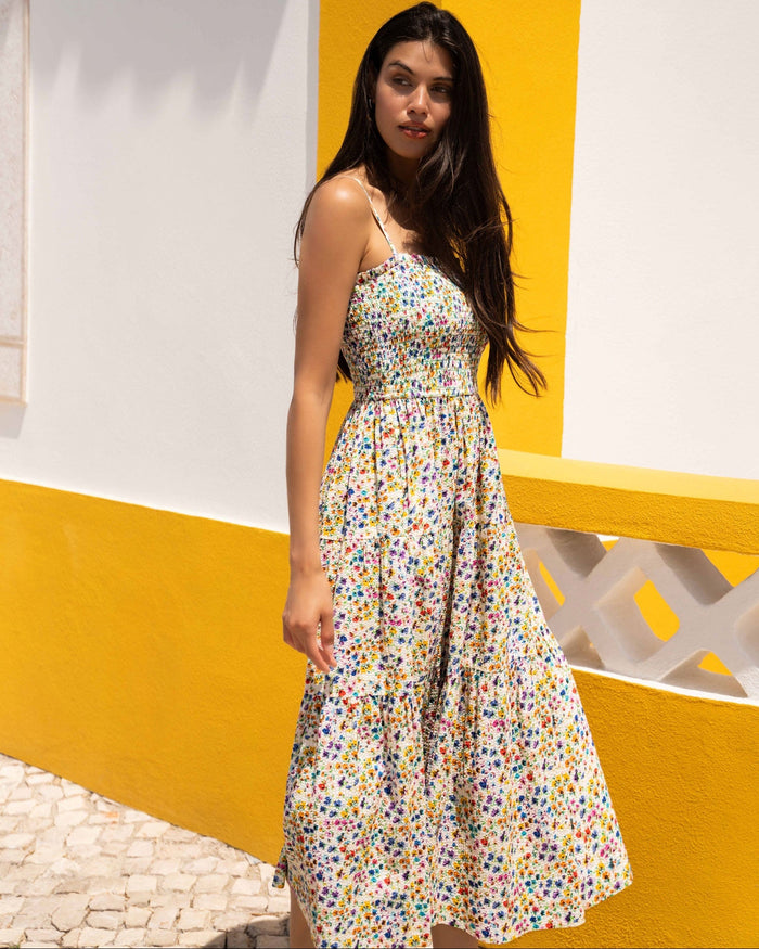 Kristen Dress In Wildflower Fields