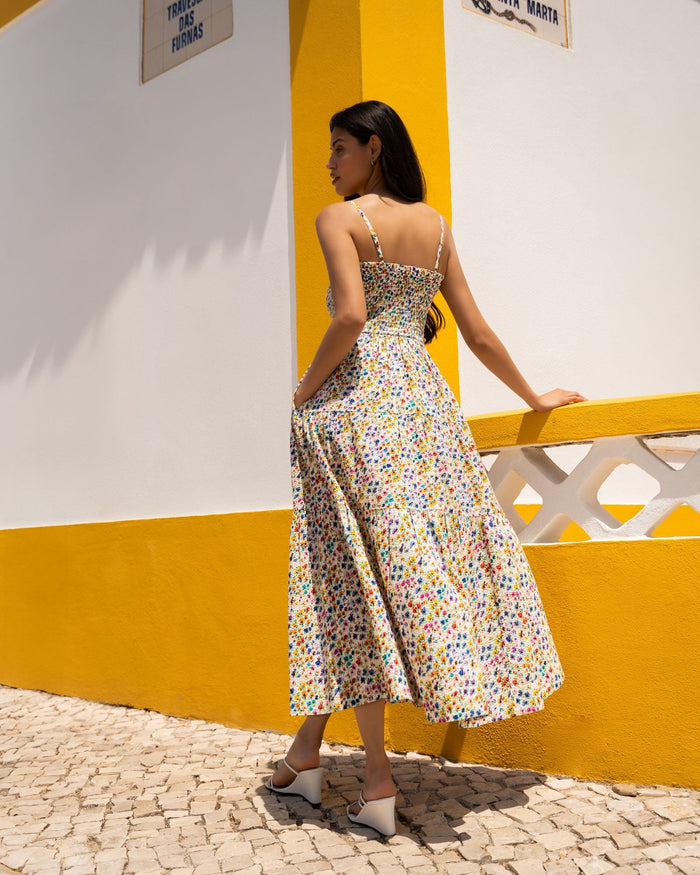 Kristen Dress In Wildflower Fields