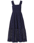 Kristen Dress Navy Seaside Eyelet