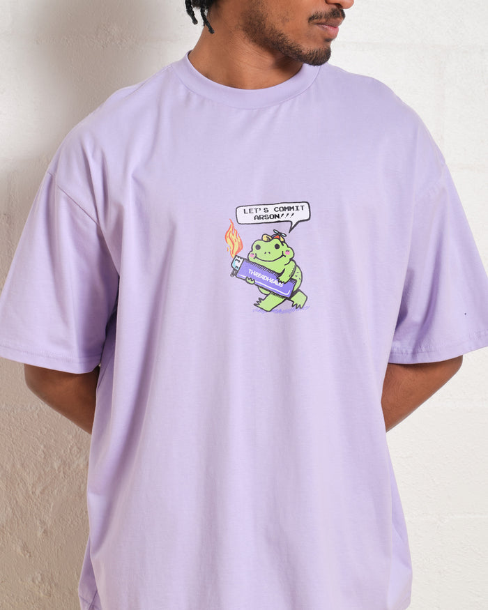Let's Commit Arson Oversized Tee Australia Online Threadheads