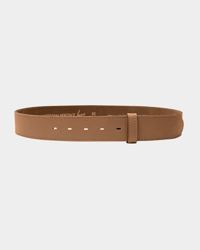 Lia | Camel Soft Leather Belt Strap