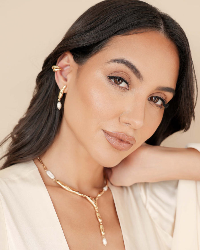 Liquid Luxe Pearl Earrings