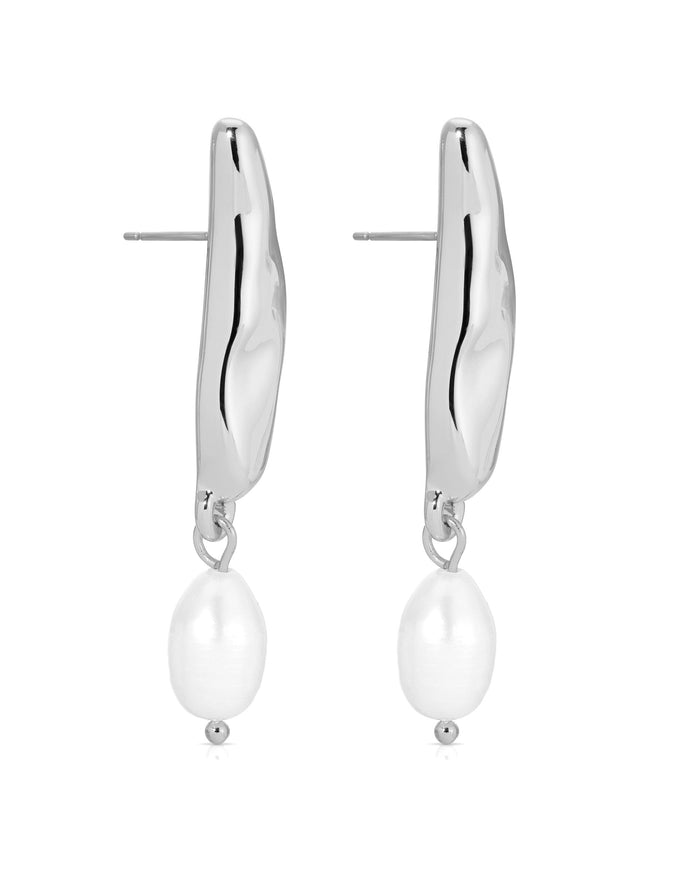 Liquid Luxe Pearl Earrings