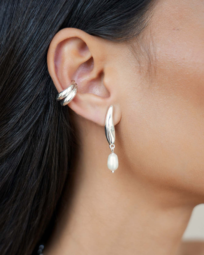 Liquid Luxe Pearl Earrings