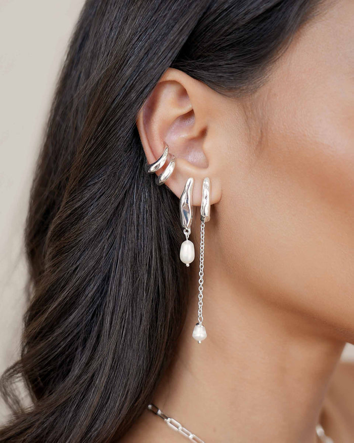 Liquid Luxe Pearl Earrings