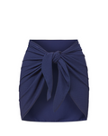 Liv Sarong in Navy Texture