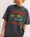 Lizard Wizard Oversized Tee Australia Online Threadheads
