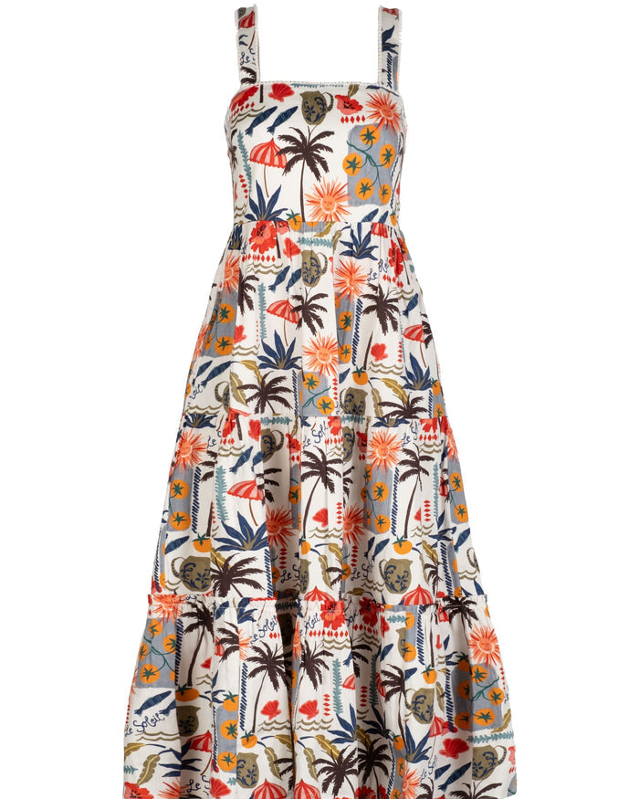 Lizzie Dress In Riviera