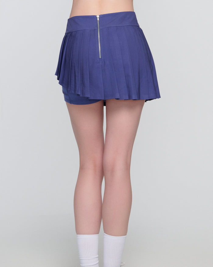 Lola Pleated Pickleball Skort – Asymmetric Court Skort | 2025 Pickleball Fashion