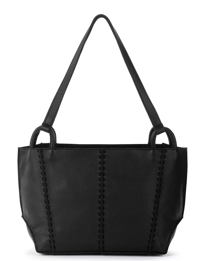 Los Feliz Satchel - Leather - Black