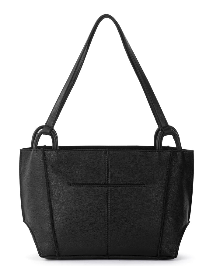 Los Feliz Satchel - Leather - Black
