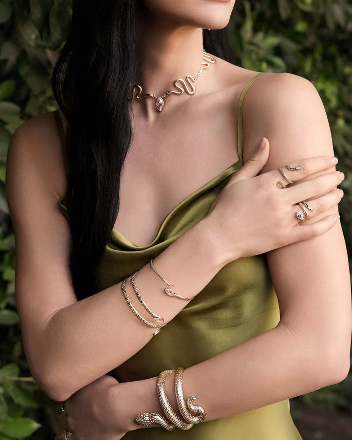Marquise Crystal Cuff