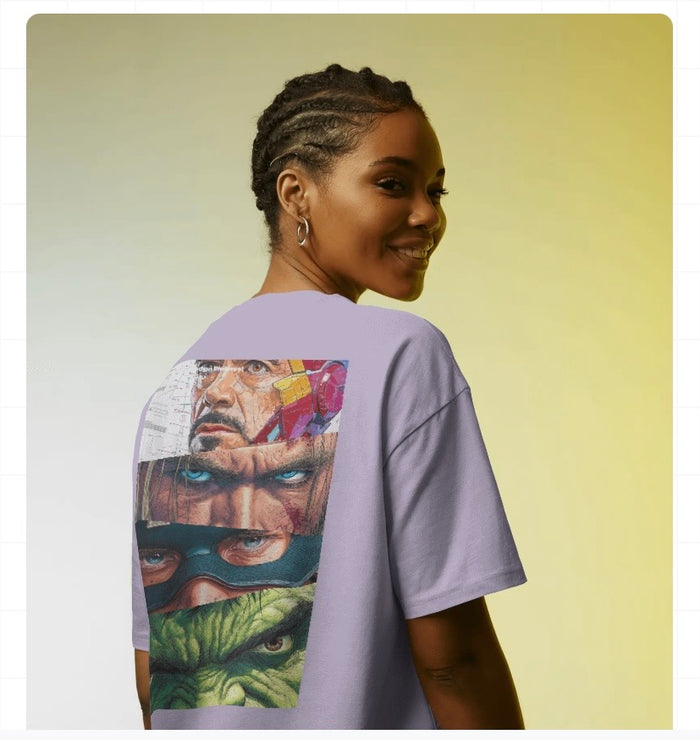 Marvel Comics Unisex Oversized Standard T-Shirt