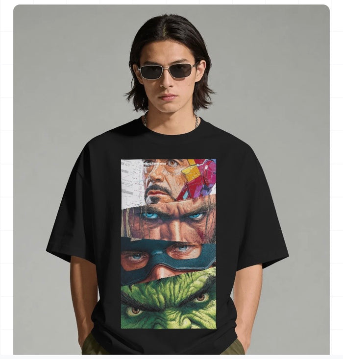 Marvel Comics Unisex Oversized Standard T-Shirt