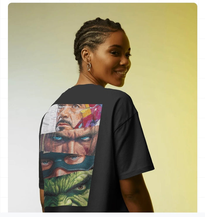 Marvel Comics Unisex Oversized Standard T-Shirt