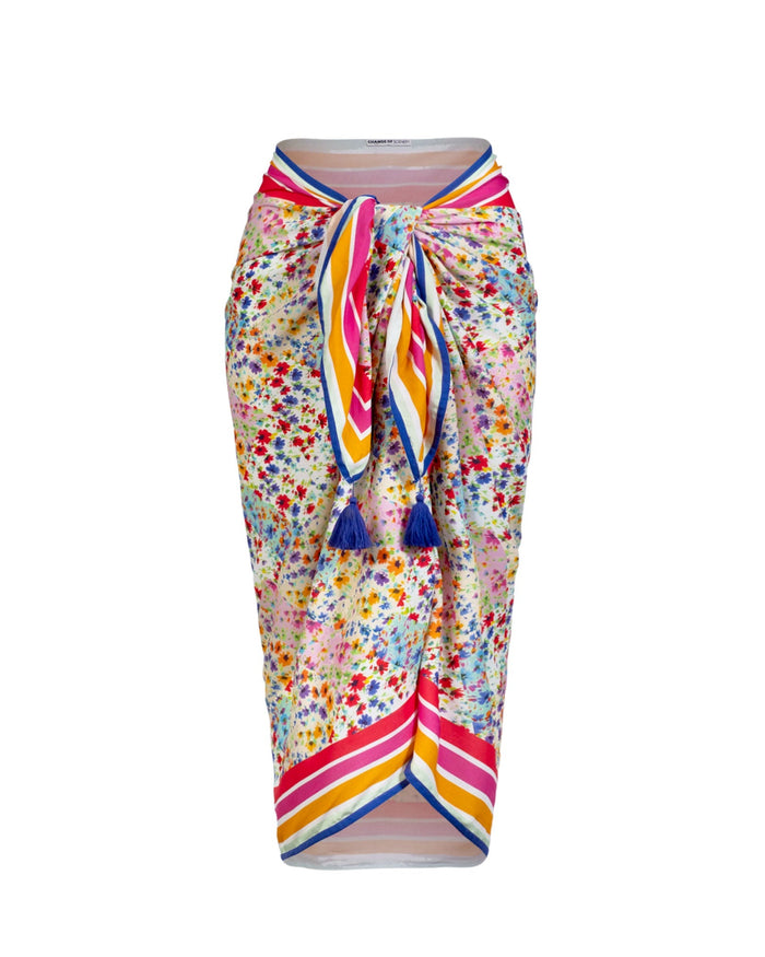 Melanie Pareo In Wildflower Patch