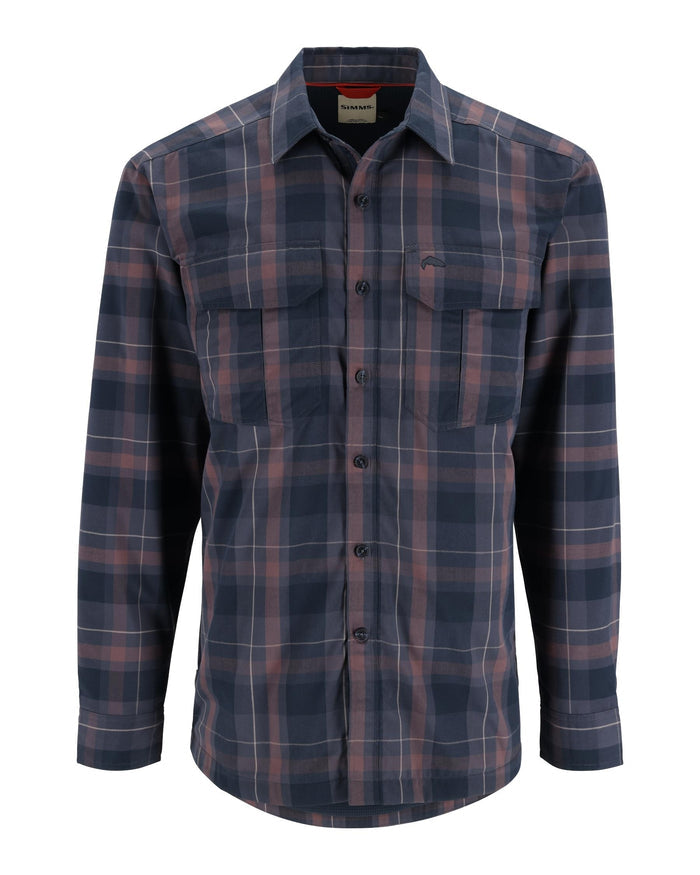 10777-1276-Coldweather-LS-Shirt-Mannequin-F24-Front Selvedge Logan Plaid