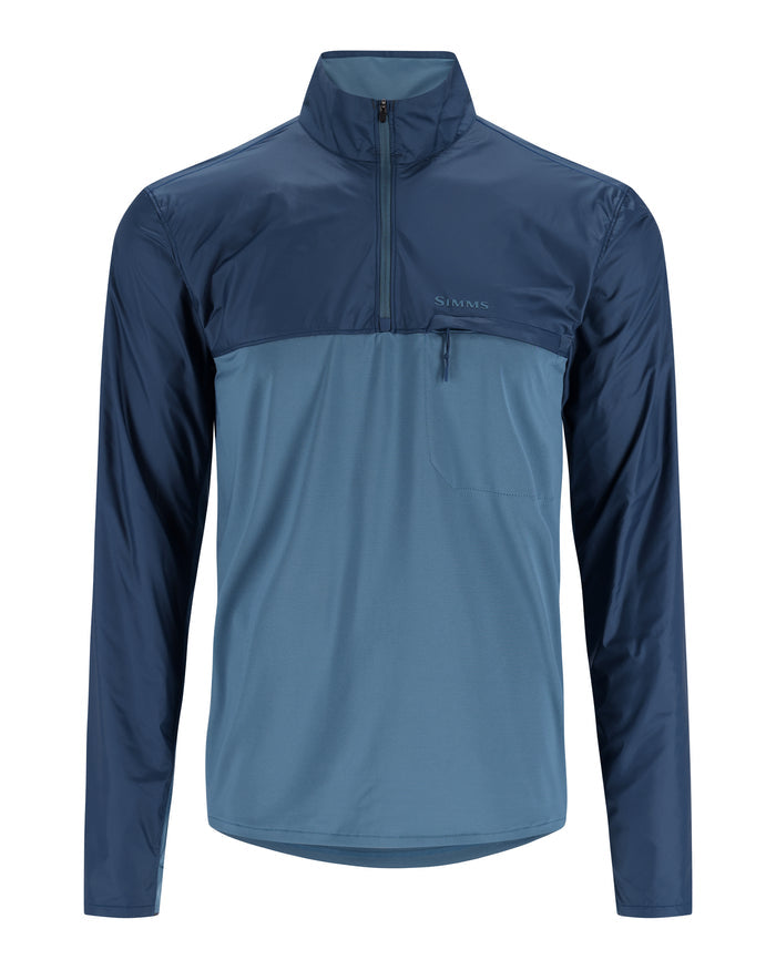 13714-1044-solar-flex-wind-half-zip-shirt-mannequin-s23-front Neptune/Midnight
