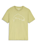 13519-1347-Ms-Trout-Outline-T-Shirt-Pinboard-F25-Front Tent Green