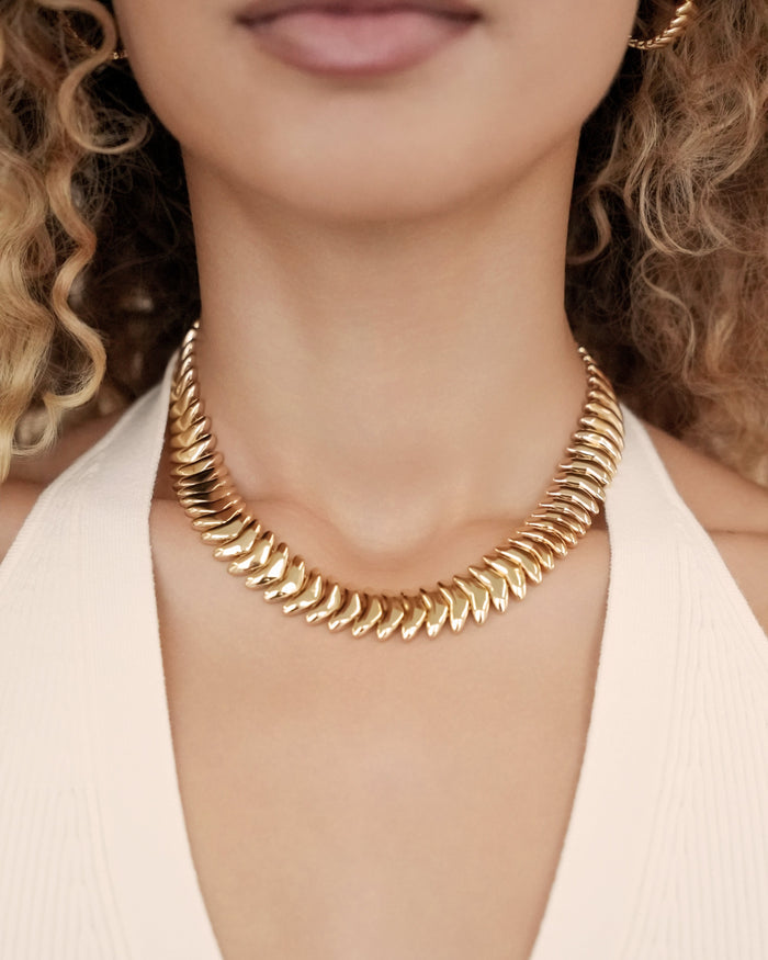 Metal Moderna Necklace