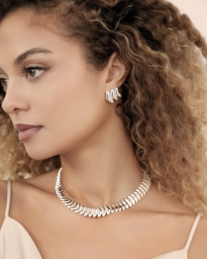Metal Moderna Necklace
