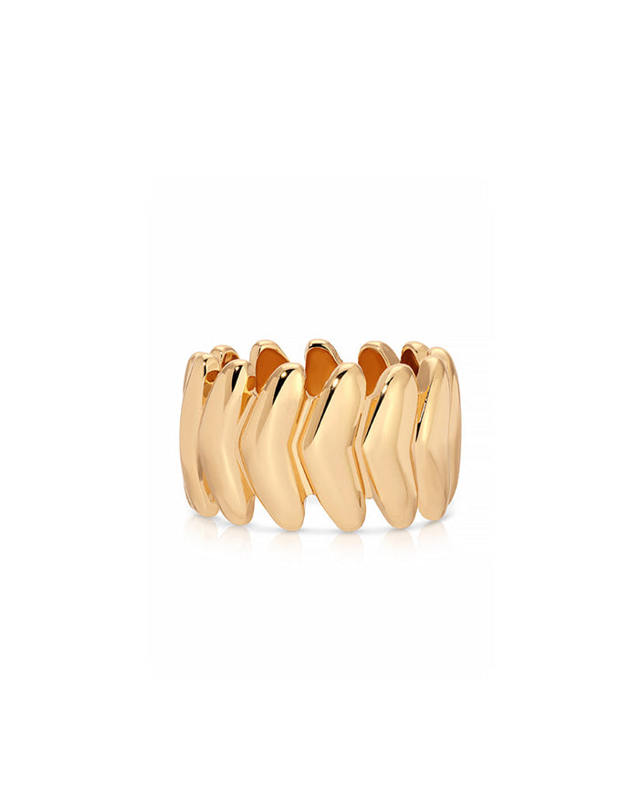 Metal Moderna Ring
