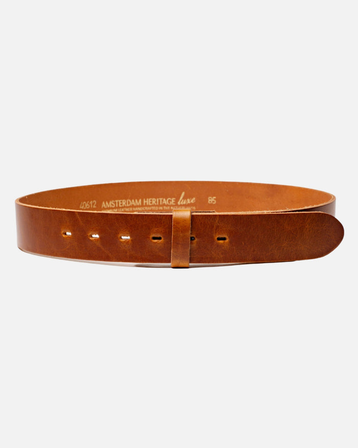 Mia | Camel Smooth Leather Belt Strap
