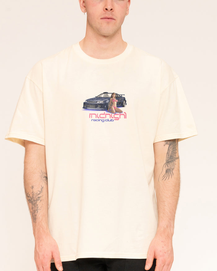 Midnight Racing Club Natural T-Shirt