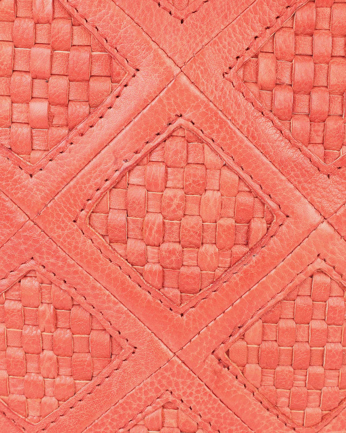 Milder | Chess Patterned Leather Phone Bag