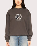 Milk Makes My Tummy Hurt Charcoal Sweatshirt