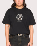 Milk Makes My Tummy Hurt Black T-Shirt