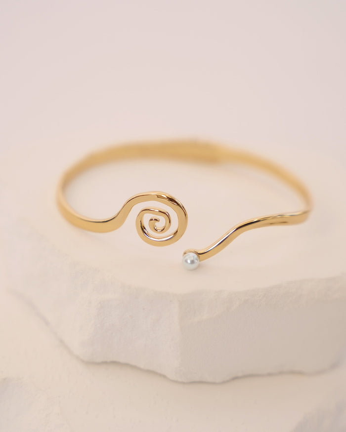 Mini Aura Swirl Cuff