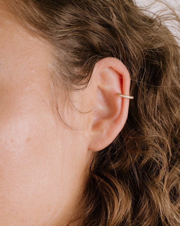Mini Sparkler Crystal Ear Cuff
