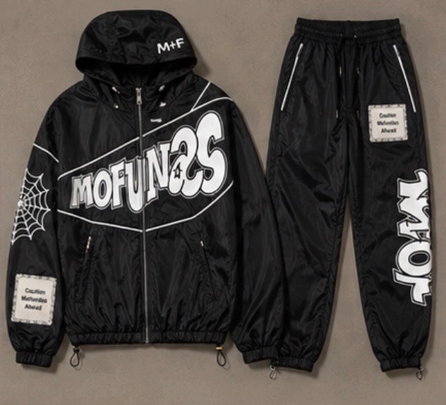 Mofundss Windbreaker Tracksuit Set