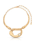 Molten Marquise Necklace