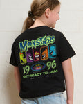 Monstars '96 Black Kids T-Shirt