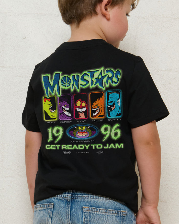 Monstars '96 Black Kids T-Shirt