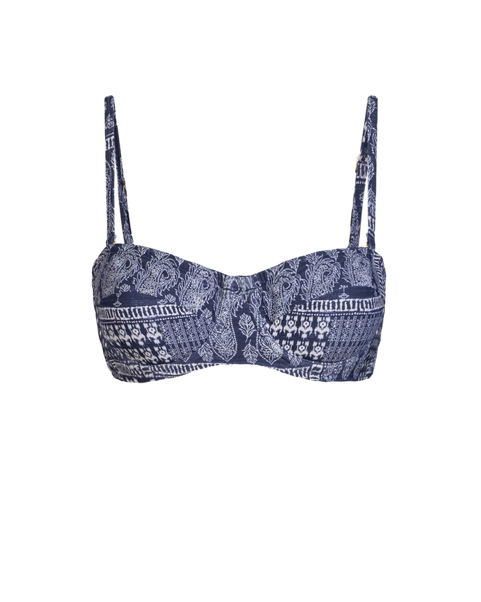 Nellie Top In Tivara Patchwork