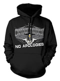 NO APOLOGIES HOODIE