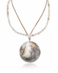 Opalescent Shell Necklace Set