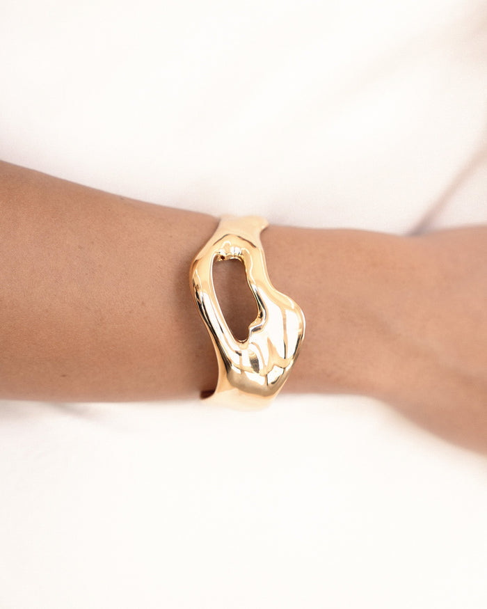 Open Abstract Cuff
